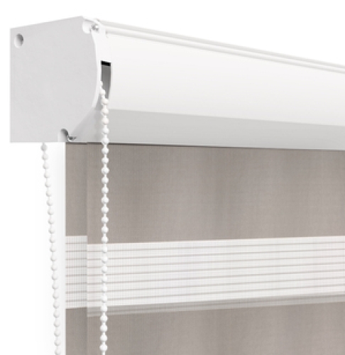 Roleta dzień-noc w kasecie koloru TAUPE BH 3405