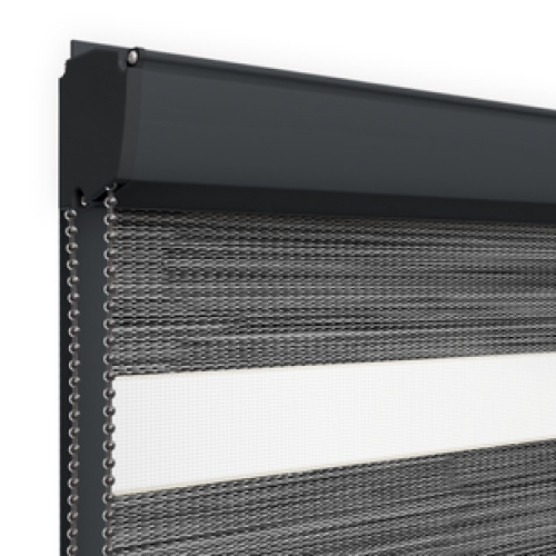  Roleta dzień - noc w kasecie z prowadnicam STALOWY