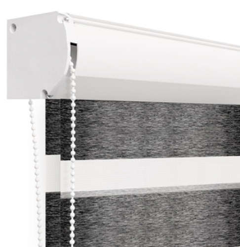  Roleta dzień-noc w kasecie STALOWY BH 70