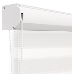 Roleta dzień - noc w kasecie BIAŁY CIEPŁY BH-1500